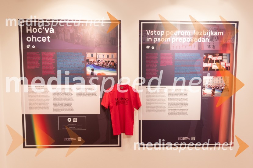 Novinarska konferenca pred odprtjem razstave Ste me hoteli videti strto? Muzej človekovih pravic