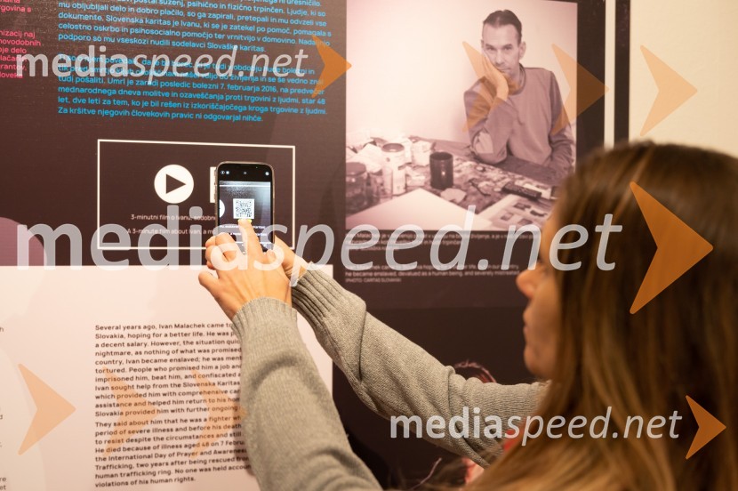  Minja Lednik, Mediaspeed d.o.oNovinarska konferenca pred odprtjem razstave Ste me hoteli videti strto? Muzej človekovih pravic