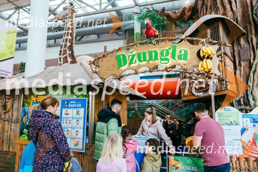 Džungelske dogodivščine v Citycentru Celje