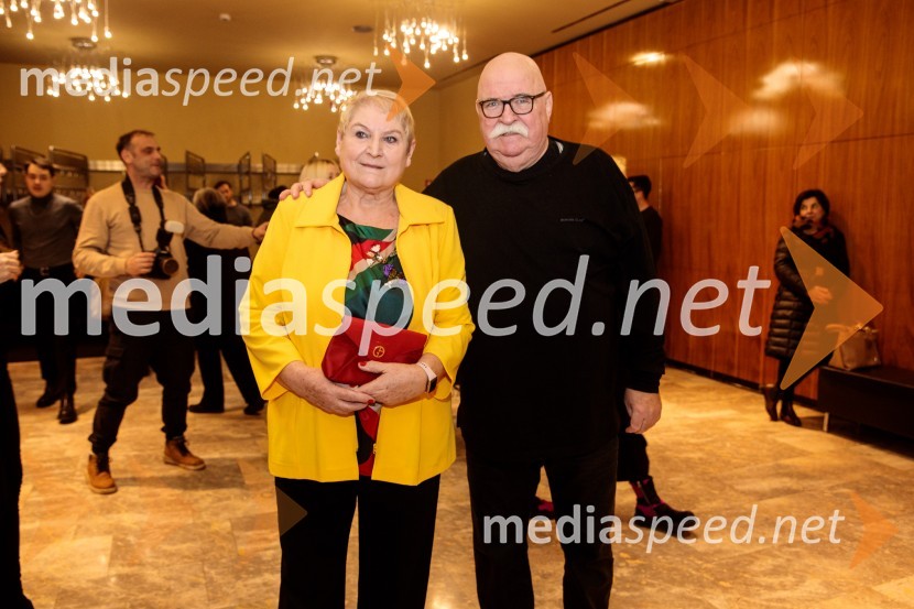  Branka Gombač;  Peter GombačRuta Grupa Triglav 2023, odprtje gledališkega festivala s premierno uprizoritvijo drame Praznovanje