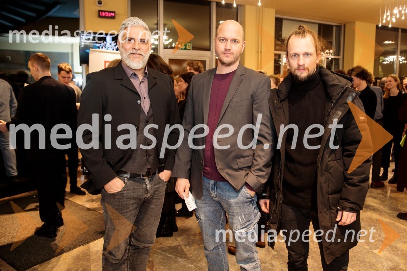  Sebastian Cavazza, dramski in filmski igralec;  ... ;  Jernej Gašperin, igralecRuta Grupa Triglav 2023, odprtje gledališkega festivala s premierno uprizoritvijo drame Praznovanje