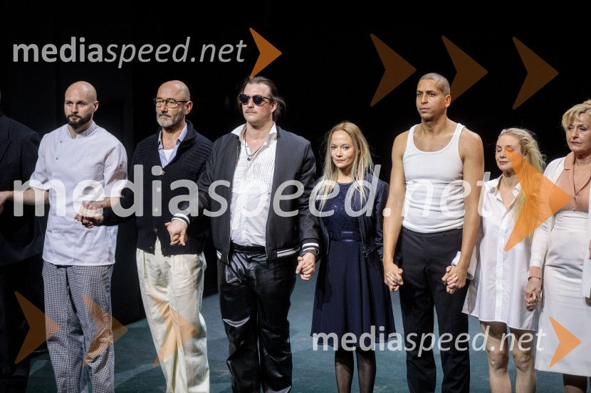  Jaka Lah, igralec;  Boris  Ostan, igralec;  Filip Samobor, igralec;  Viktorija Bencik Emeršič, igralka;  Joseph Nzobandora - Jose, raper, Murat & Jose;  Iva Krajnc Bagola, igralka;  Judita Zidar, igralkaRuta Grupa Triglav 2023, odprtje gledališkega festivala s premierno uprizoritvijo drame Praznovanje