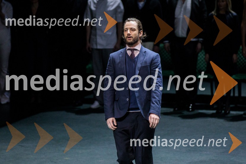  Gal  Oblak, igralec Ruta Grupa Triglav 2023, odprtje gledališkega festivala s premierno uprizoritvijo drame Praznovanje