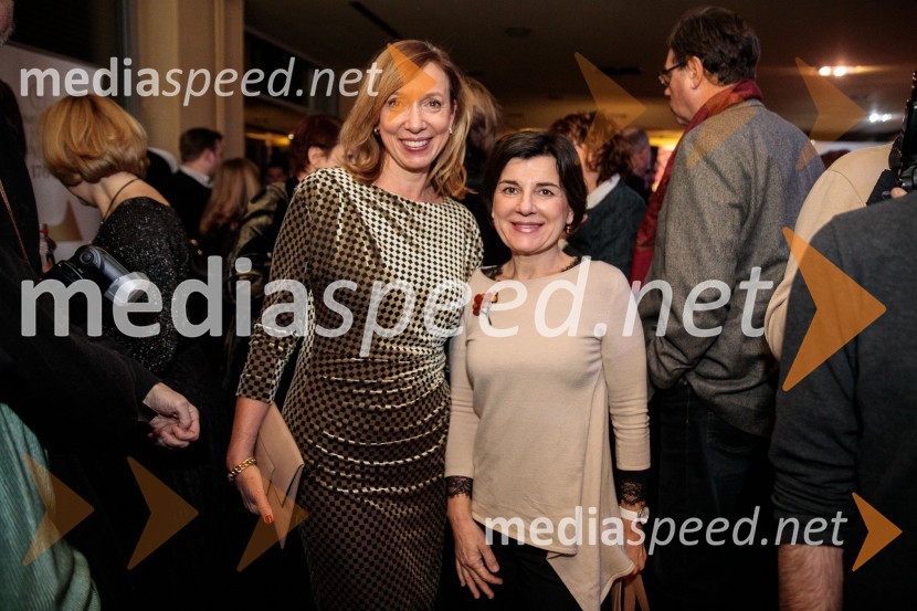 mag. Ladeja Godina Košir, voditeljica platforme Circular Change, sopredsedujoča AmCham Komisiji za krožno gospodarstvo in delitveno ekonomijo;  ... Ruta Grupa Triglav 2023, odprtje gledališkega festivala s premierno uprizoritvijo drame Praznovanje