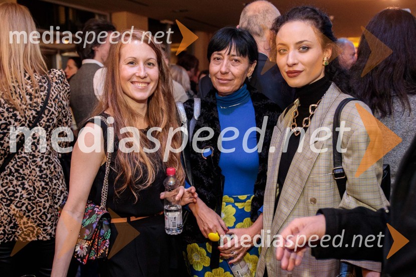  Anja Möderndorfer, plesalka in koreografinja;  ... ;  Urška Centa, plesalka flamenkaRuta Grupa Triglav 2023, odprtje gledališkega festivala s premierno uprizoritvijo drame Praznovanje