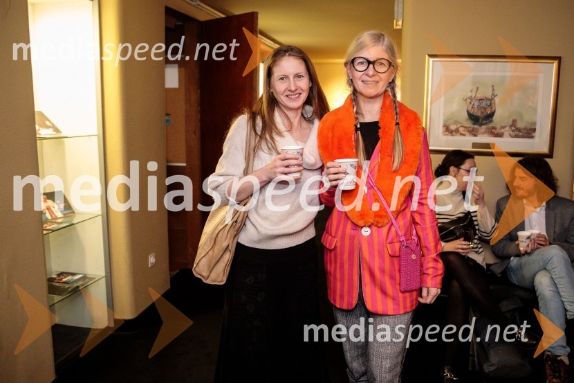  Katja Kodba, fotografinja;  Natalija Pihler, profesorica nemščineRuta Grupa Triglav 2023, odprtje gledališkega festivala s premierno uprizoritvijo drame Praznovanje