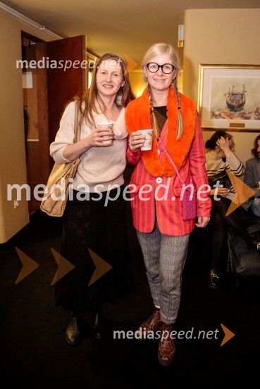  Katja Kodba, fotografinja;  Natalija Pihler, profesorica nemščineRuta Grupa Triglav 2023, odprtje gledališkega festivala s premierno uprizoritvijo drame Praznovanje