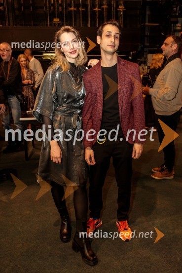  Klara Kuk, igralka, manekenka;  Voranc  Boh, igralecRuta Grupa Triglav 2023, odprtje gledališkega festivala s premierno uprizoritvijo drame Praznovanje