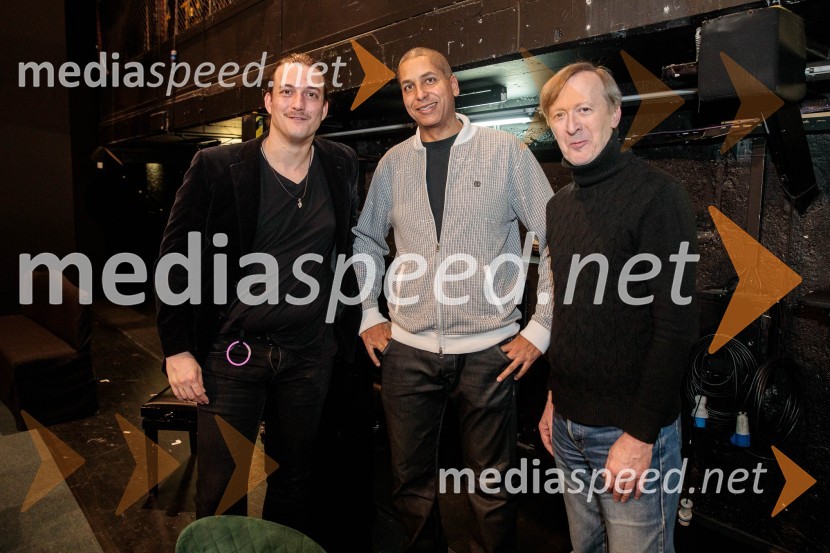  Filip Samobor, igralec;  Joseph Nzobandora - Jose, raper, Murat & Jose;  Alojz Svete, igralecRuta Grupa Triglav 2023, odprtje gledališkega festivala s premierno uprizoritvijo drame Praznovanje