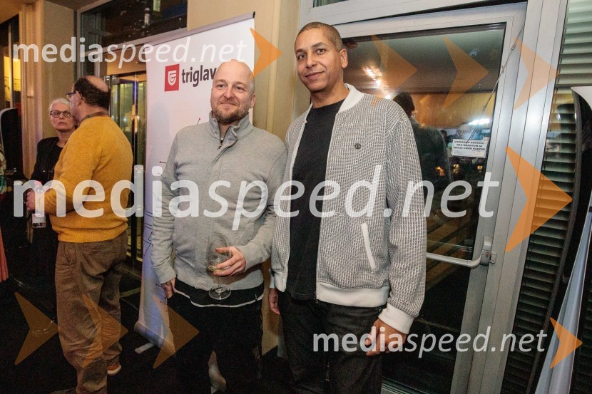  Marko Gregorčič - Murat, raper,pisec besedil, Murat & Jose;  Joseph Nzobandora - Jose, raper, Murat & JoseRuta Grupa Triglav 2023, odprtje gledališkega festivala s premierno uprizoritvijo drame Praznovanje