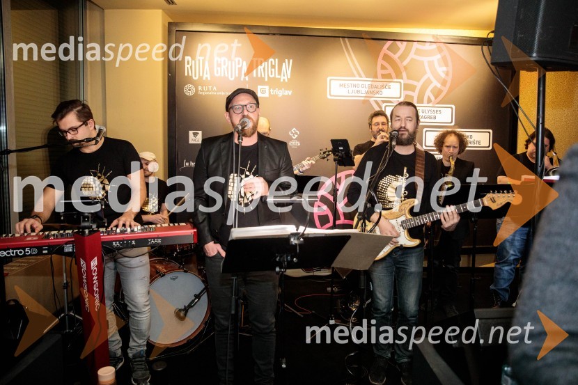  Rok Šinkovec, glasbenik;  Uroš Buh, glasbenik, igralec;  Matjaž Ugovšek, glasbenikRuta Grupa Triglav 2023, odprtje gledališkega festivala s premierno uprizoritvijo drame Praznovanje