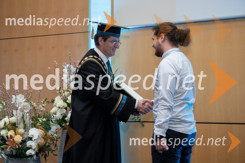 prof. dr. Zdravko Kačič, rektor Univerze v Mariboru;  Rok ArhRektorjev dan Univerze v Mariboru, 2023