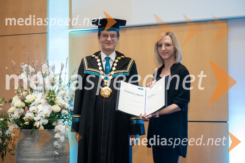 prof. dr. Zdravko Kačič, rektor Univerze v Mariboru;  Eva CepecRektorjev dan Univerze v Mariboru, 2023