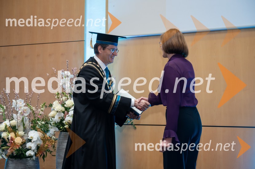 prof. dr. Zdravko Kačič, rektor Univerze v Mariboru;  Tatjana KnezRektorjev dan Univerze v Mariboru, 2023