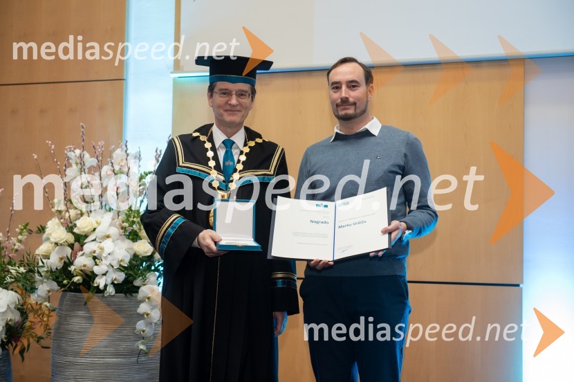 prof. dr. Zdravko Kačič, rektor Univerze v Mariboru;  Marko UršičRektorjev dan Univerze v Mariboru, 2023