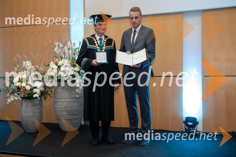 prof. dr. Zdravko Kačič, rektor Univerze v Mariboru; doc. dr. Nejc NovakRektorjev dan Univerze v Mariboru, 2023