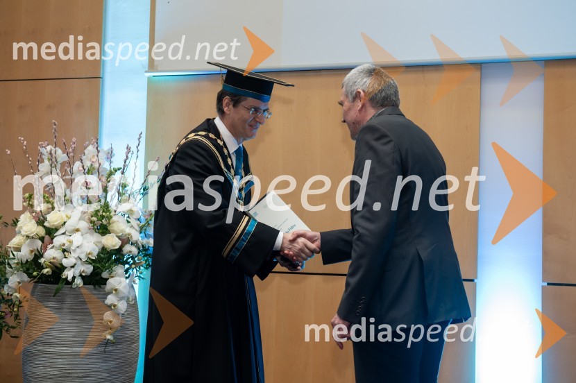 prof. dr. Zdravko Kačič, rektor Univerze v Mariboru;  Iztok FistrRektorjev dan Univerze v Mariboru, 2023