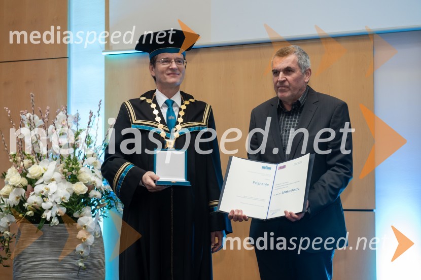 prof. dr. Zdravko Kačič, rektor Univerze v Mariboru;  Iztok FistrRektorjev dan Univerze v Mariboru, 2023