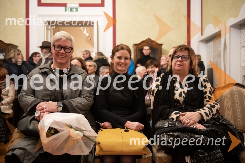 dr. Aleksandra  Berberih Slana, ravnateljica, Muzej Zagreb; dr. Sonja Bezjak, vodja Muzeja norosti, Trate;  Darja  Jan, višja kustosinja, Muzej novejše zgodovine Celje