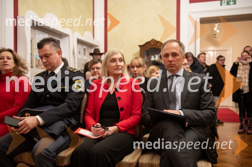  Donald Rus, direktor Policijske uprave Maribor;  Simona Tripkovič, direktorica, Muzej narodne osvoboditve Maribor; prof. dr. Rajko Knez, pravnik
