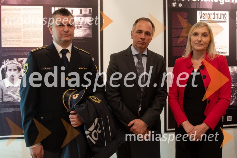  Donald Rus, direktor Policijske uprave Maribor; prof. dr. Rajko Knez, pravnik;  Simona Tripkovič, direktorica, Muzej narodne osvoboditve Maribor