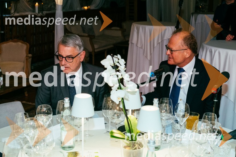  Matjaž Han, minister za gospodarski razvoj in tehnologijo;  Janez  Škrabec, direktor Riko d.o.o.Redna letna skupščina Slovenskega konzularnega zbora