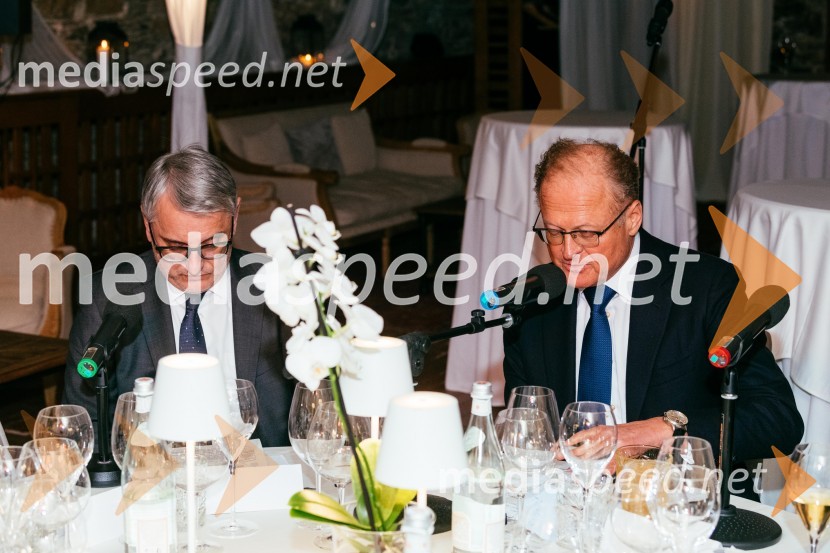  Matjaž Han, minister za gospodarski razvoj in tehnologijo;  Janez  Škrabec, direktor Riko d.o.o.Redna letna skupščina Slovenskega konzularnega zbora