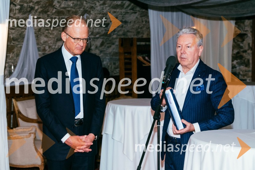  Janez  Škrabec, direktor Riko d.o.o.;  Nedjan Brataševec, častni konzul PoljskeRedna letna skupščina Slovenskega konzularnega zbora