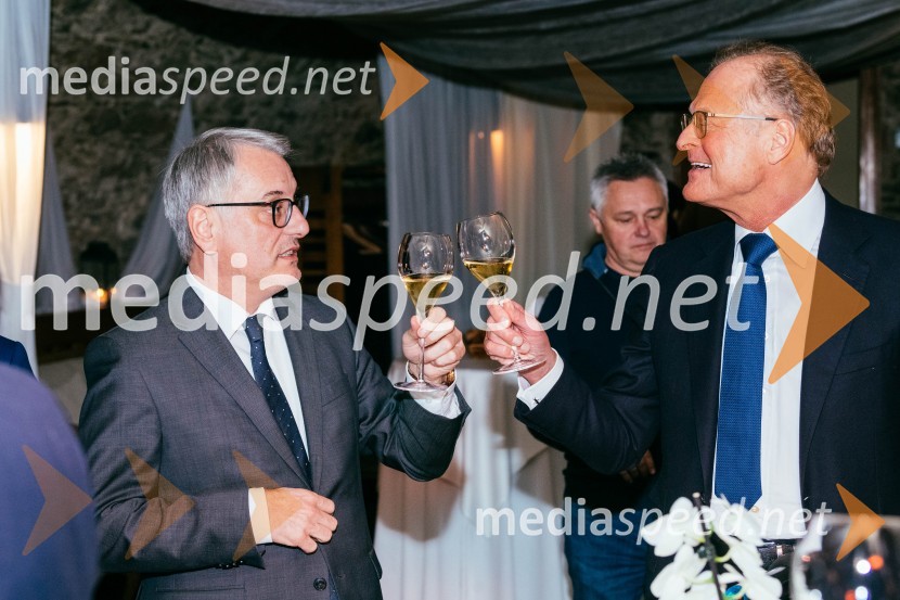  Matjaž Han, minister za gospodarski razvoj in tehnologijo;  Janez  Škrabec, direktor Riko d.o.o.Redna letna skupščina Slovenskega konzularnega zbora