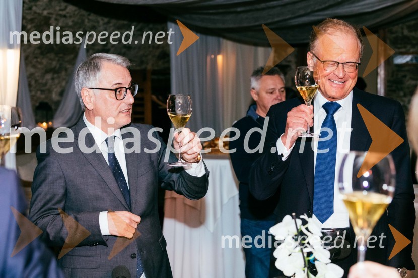  Matjaž Han, minister za gospodarski razvoj in tehnologijo;  Janez  Škrabec, direktor Riko d.o.o.Redna letna skupščina Slovenskega konzularnega zbora