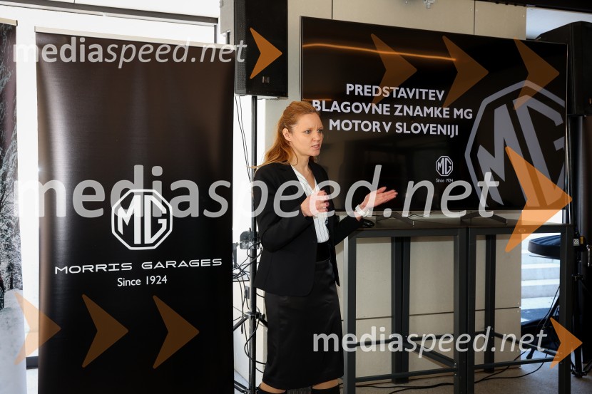  Nataša Gjura, Renault Nissan SlovenijaPredstavitev znamke MG v Sloveniji