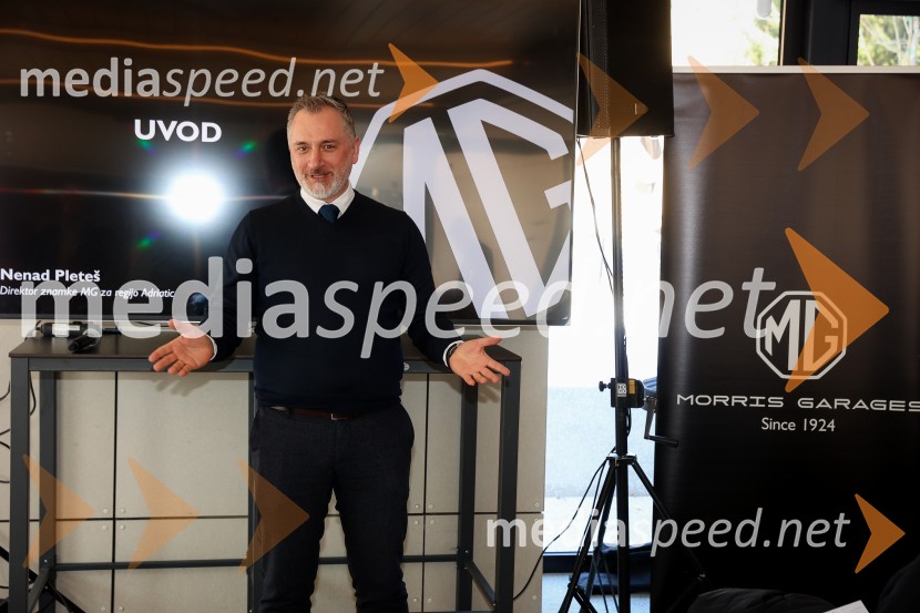  Nenad Pletes, generalni direktor, MG Motor AdriaticPredstavitev znamke MG v Sloveniji