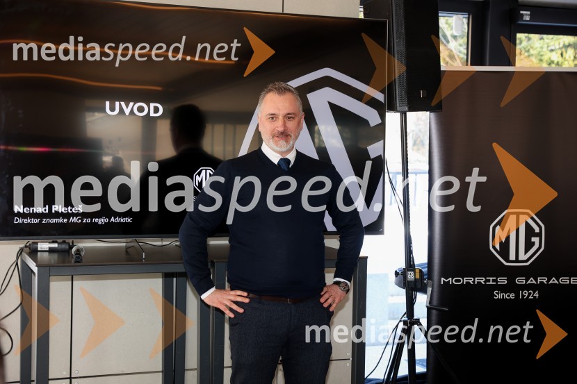  Nenad Pletes, generalni direktor, MG Motor AdriaticPredstavitev znamke MG v Sloveniji