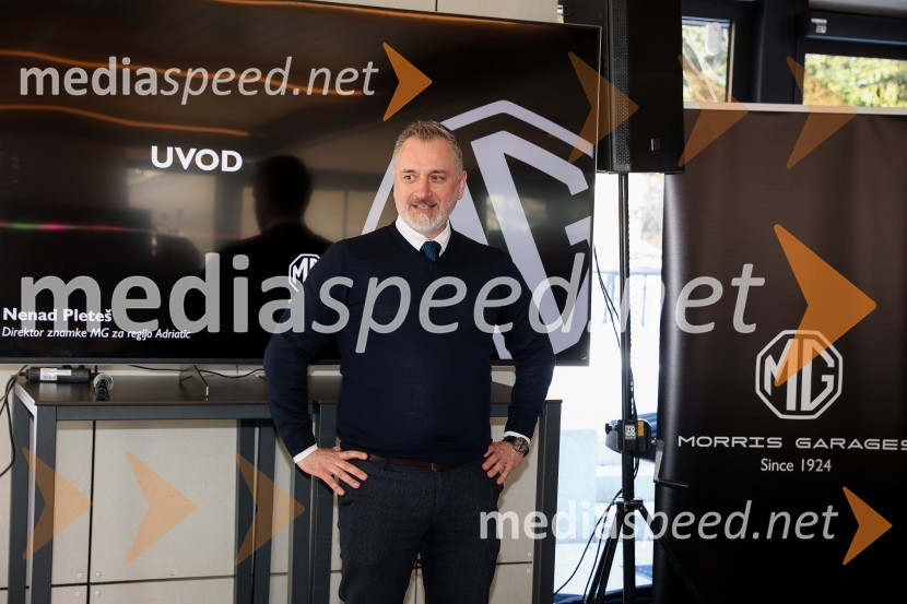  Nenad Pletes, generalni direktor, MG Motor AdriaticPredstavitev znamke MG v Sloveniji