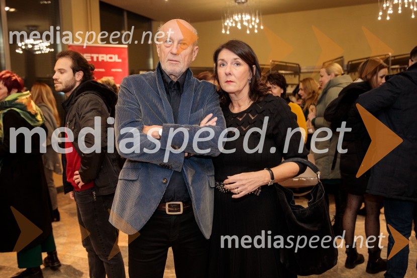  Vlado Kreslin, glasbenik;  Eva  Strmljan Kreslin,  direktorica, javni zavod Mala ulicaKdo se boji Virginie Woolf?, gledališki festival Ruta Grupa Triglav 2023