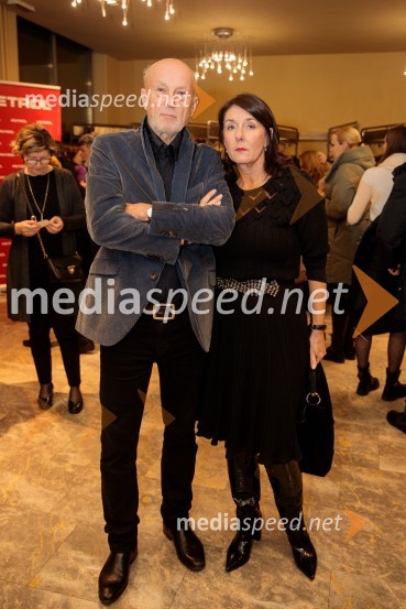  Vlado Kreslin, glasbenik;  Eva  Strmljan Kreslin,  direktorica, javni zavod Mala ulicaKdo se boji Virginie Woolf?, gledališki festival Ruta Grupa Triglav 2023