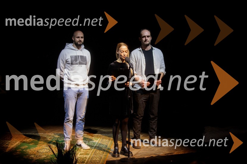  Jaka Lah, igralec;  Viktorija Bencik Emeršič, igralka;  ... Kdo se boji Virginie Woolf?, gledališki festival Ruta Grupa Triglav 2023