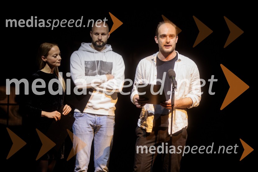  Viktorija Bencik Emeršič, igralka;  Jaka Lah, igralec;  ... Kdo se boji Virginie Woolf?, gledališki festival Ruta Grupa Triglav 2023