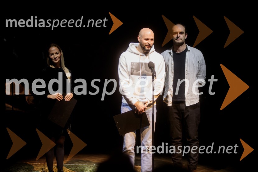  Viktorija Bencik Emeršič, igralka;  Jaka Lah, igralec;  ... Kdo se boji Virginie Woolf?, gledališki festival Ruta Grupa Triglav 2023