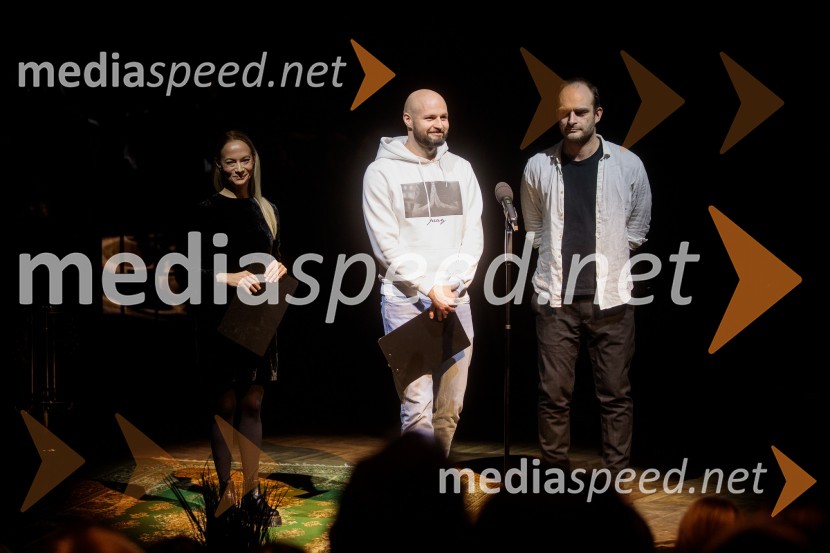  Viktorija Bencik Emeršič, igralka;  Jaka Lah, igralec;  ... Kdo se boji Virginie Woolf?, gledališki festival Ruta Grupa Triglav 2023