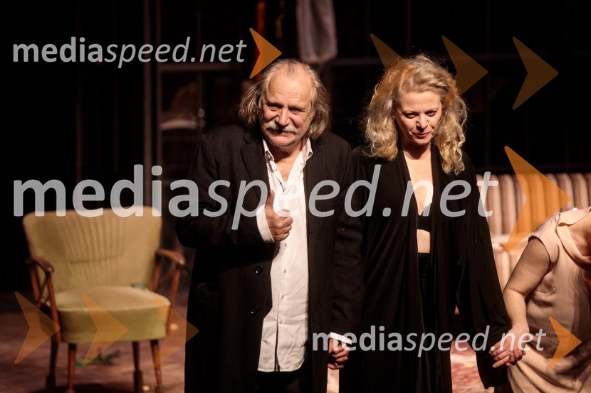  Rade Šerbedžija, igralec, glasbenik;  Katarina Bistrović Darvaš, igralkaKdo se boji Virginie Woolf?, gledališki festival Ruta Grupa Triglav 2023