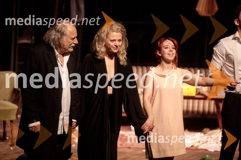  Rade Šerbedžija, igralec, glasbenik;  Katarina Bistrović Darvaš, igralka;  Nika Ivančić, igralkaKdo se boji Virginie Woolf?, gledališki festival Ruta Grupa Triglav 2023