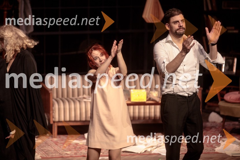  Nika Ivančić, igralka;  Milan Marić, igralecKdo se boji Virginie Woolf?, gledališki festival Ruta Grupa Triglav 2023