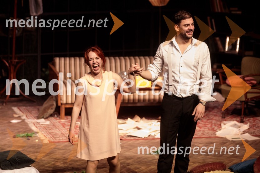  Nika Ivančić, igralka;  Milan Marić, igralecKdo se boji Virginie Woolf?, gledališki festival Ruta Grupa Triglav 2023