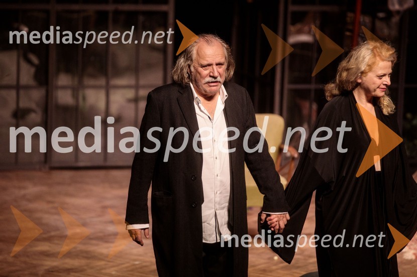  Rade Šerbedžija, igralec, glasbenik;  Katarina Bistrović Darvaš, igralkaKdo se boji Virginie Woolf?, gledališki festival Ruta Grupa Triglav 2023