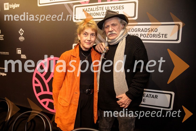  Barbara Hieng Samobor, direktorica in umetniška vodja MGL;  Rade Šerbedžija, igralec, glasbenikKdo se boji Virginie Woolf?, gledališki festival Ruta Grupa Triglav 2023