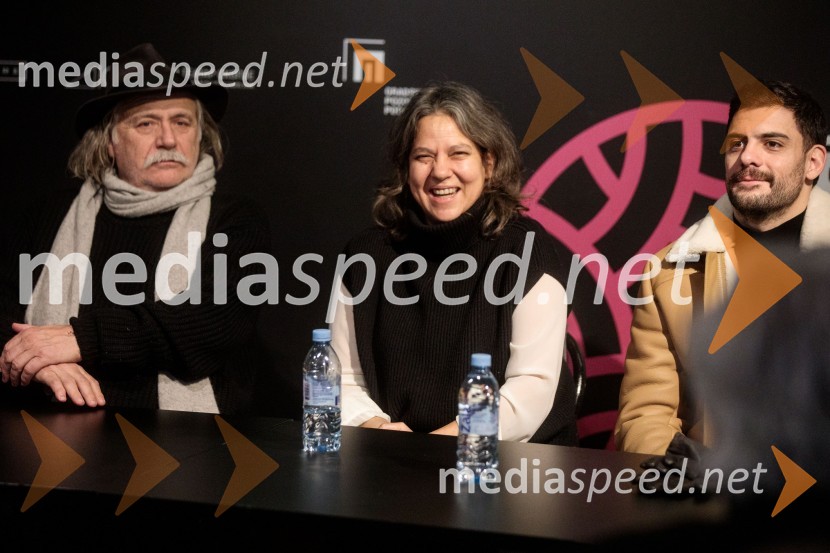  Rade Šerbedžija, igralec, glasbenik;  Lenka Udovički, režiserka, soproga Radeta Šerbedžije;  Milan Marić, igralecKdo se boji Virginie Woolf?, gledališki festival Ruta Grupa Triglav 2023