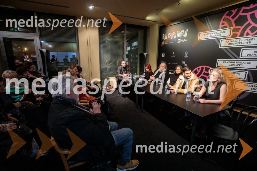  ... ;  Nika Ivančić, igralka;  Rade Šerbedžija, igralec, glasbenik;  Lenka Udovički, režiserka, soproga Radeta Šerbedžije;  Milan Marić, igralec;  Katarina Bistrović Darvaš, igralkaKdo se boji Virginie Woolf?, gledališki festival Ruta Grupa Triglav 2023