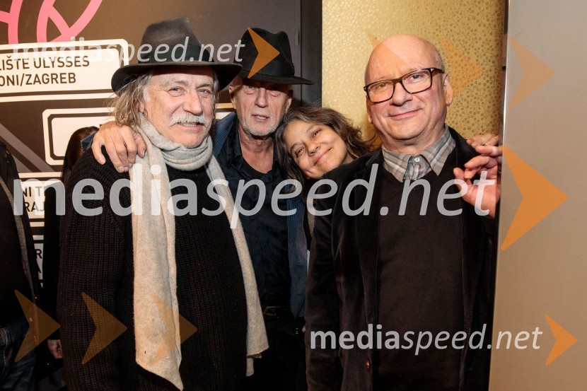  Rade Šerbedžija, igralec, glasbenik;  Vlado Kreslin, glasbenik;  Lenka Udovički, režiserka, soproga Radeta Šerbedžije;  Janez Pipan, režiserKdo se boji Virginie Woolf?, gledališki festival Ruta Grupa Triglav 2023