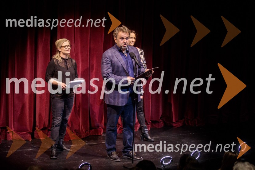  Jana Zupančič, igralka;  Lotos Vincenc Šparovec, igralecZaljubljeni Shakespeare, predstava v sklopu gledališkega festivala Ruta Grupa Triglav 2023